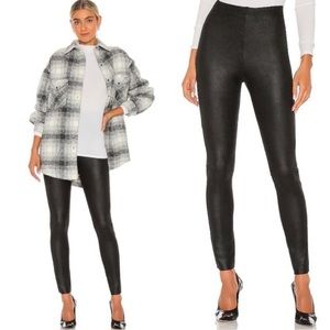 Commando | Black Faux Suede Leggings